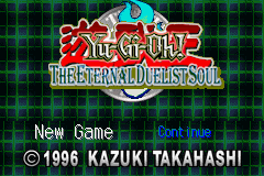 Yu-Gi-Oh! - The Eternal Duelist Soul Title Screen